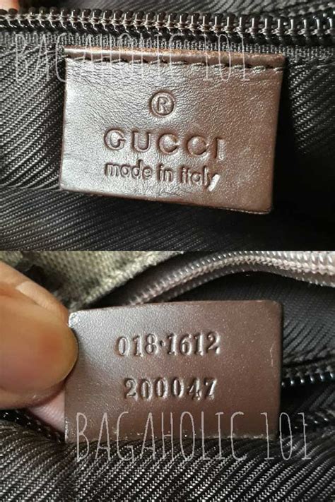 gucci purse serial number check|vintage gucci serial number lookup.